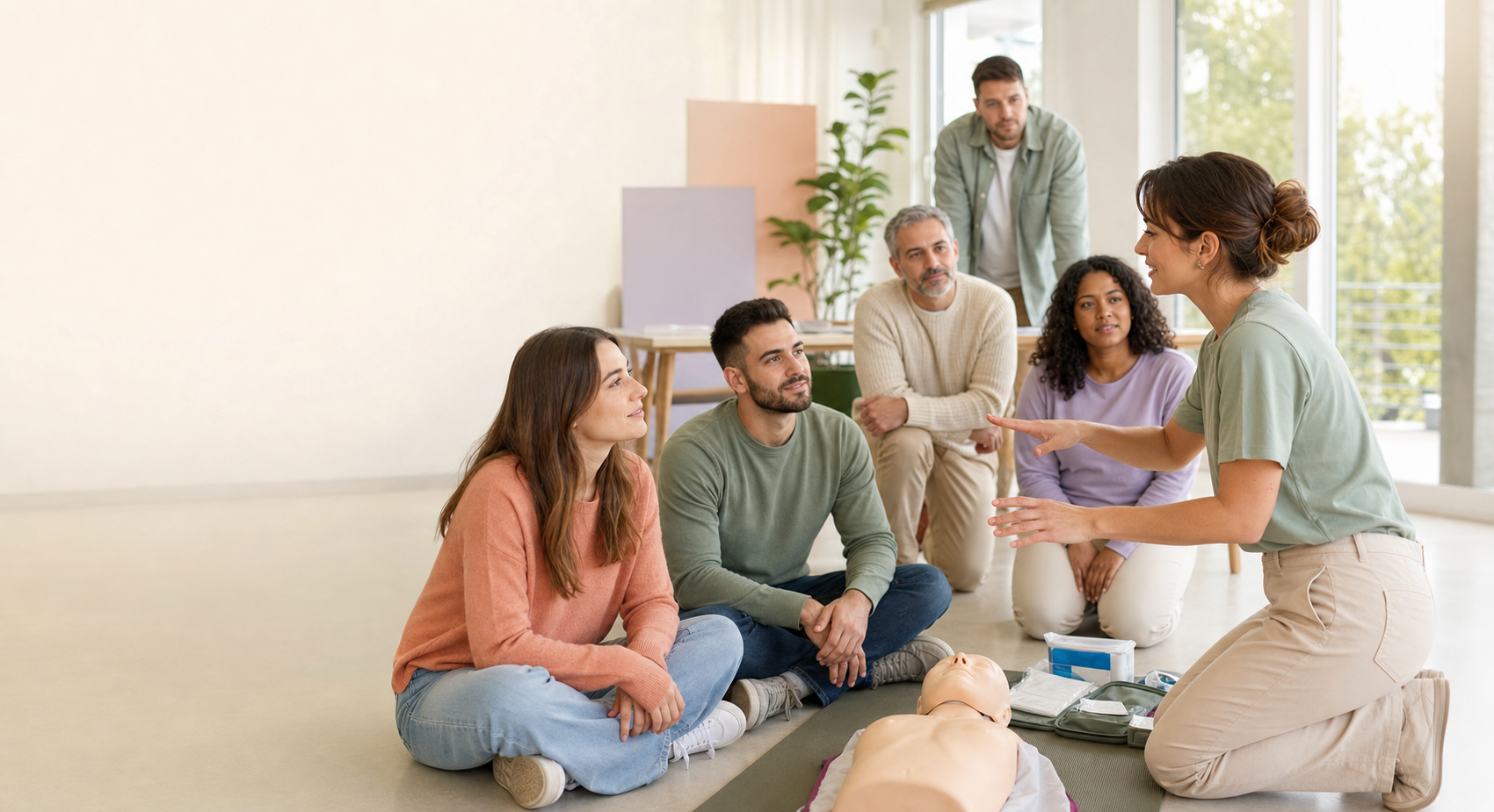 Mise en situation pendant une formation en entreprise